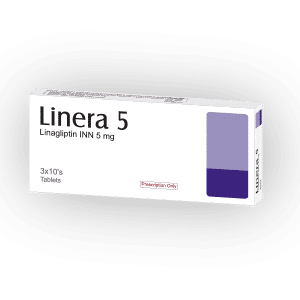 Linera M 2.5 mg+500 mg Packaging