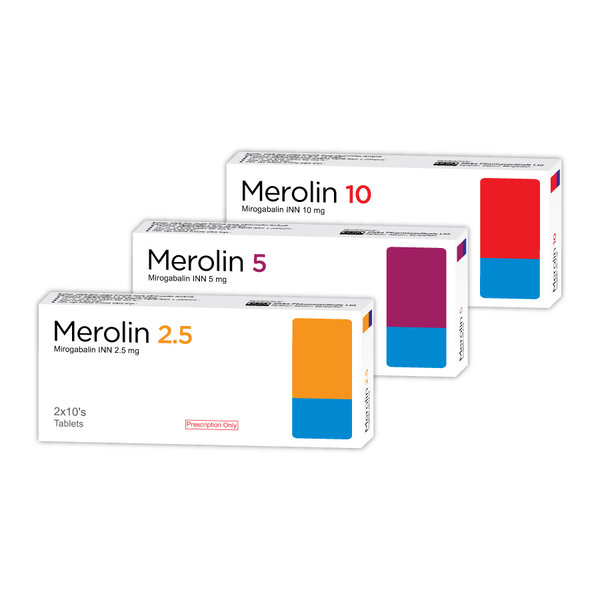 Merolin 5 mg Packaging