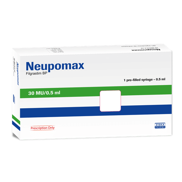 Neupomax 300 mcg/0.5 ml Packaging