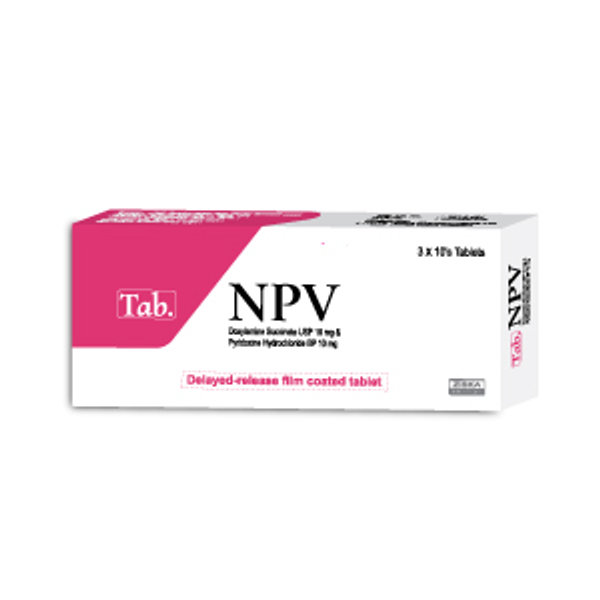 NPV 10 mg+10 mg Packaging