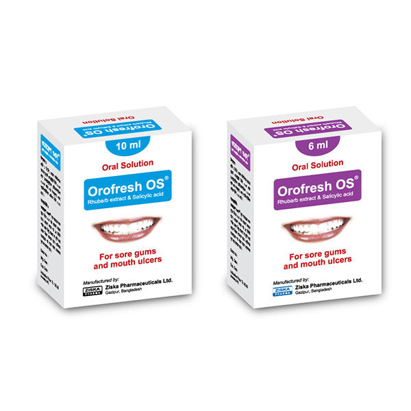 Orofresh OS 5%+1% Packaging