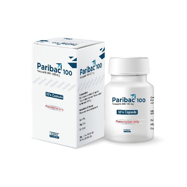 Paribac 100 mg Packaging