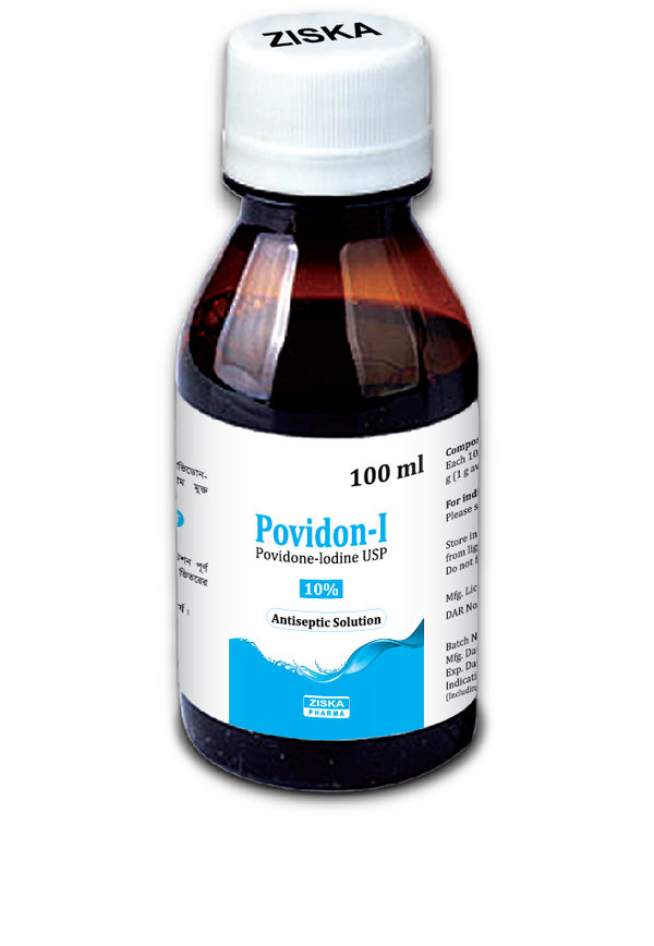 Povidon-I 10% w/v Packaging