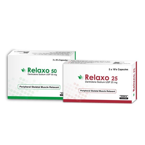 Relaxo 50 mg Packaging