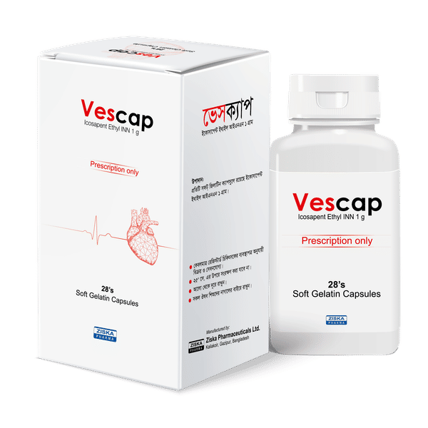 Vescap 1 gm Packaging