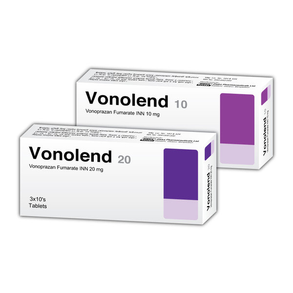 Vonolend 20 mg Packaging