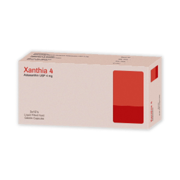 Xanthia 4 mg Packaging