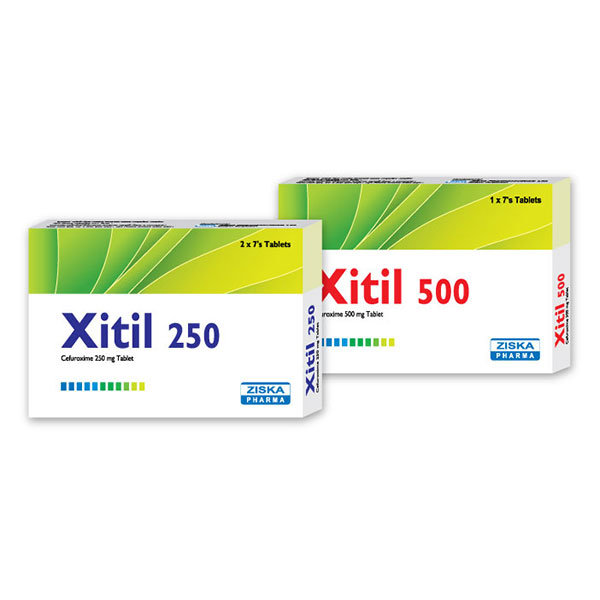 Xitil 125 mg/5 ml Packaging
