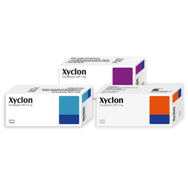 Xyclon 1 mg Packaging