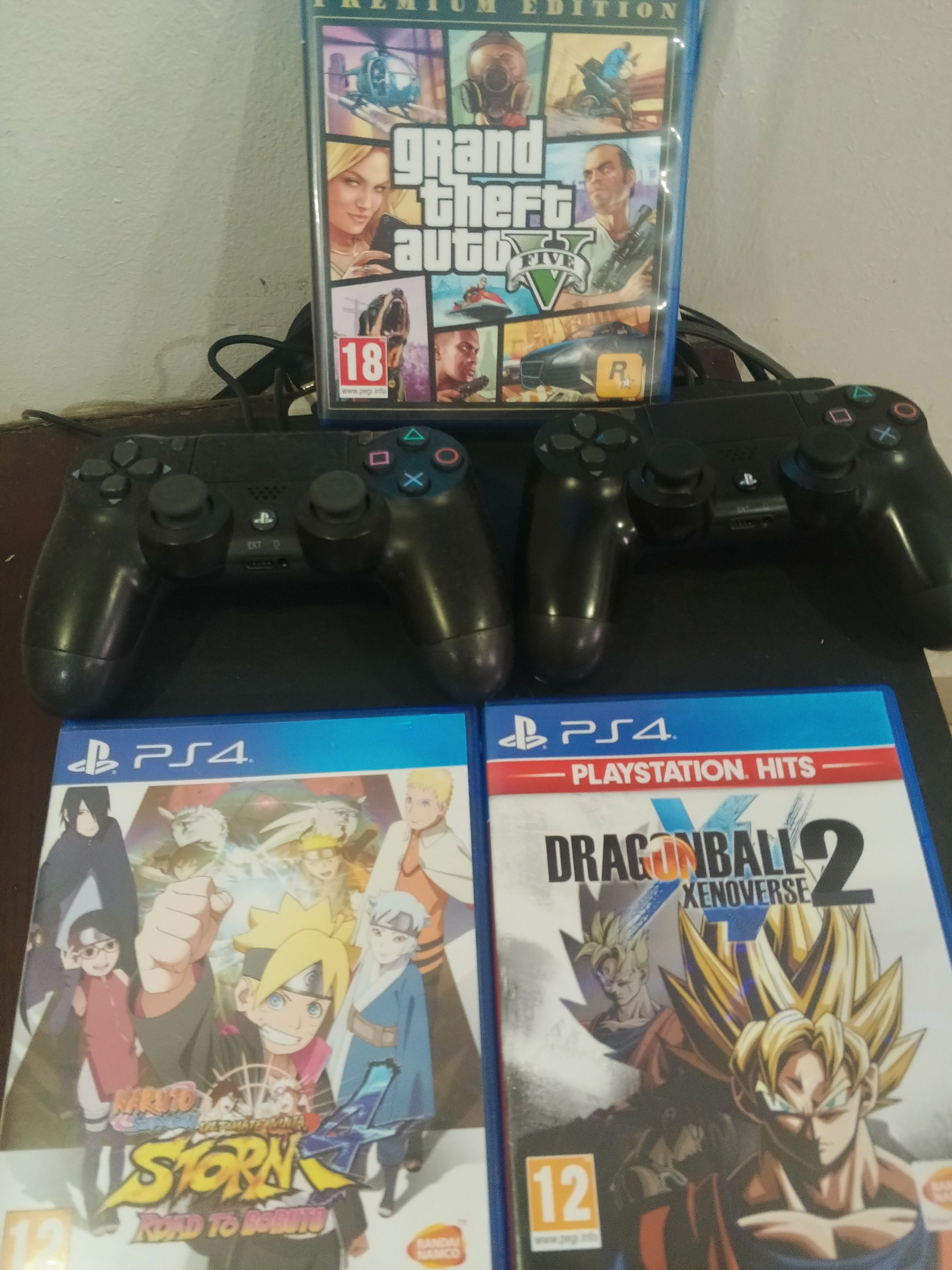 Sony PlayStation 4 Pro Console with 2 Controllers thumbnail 3