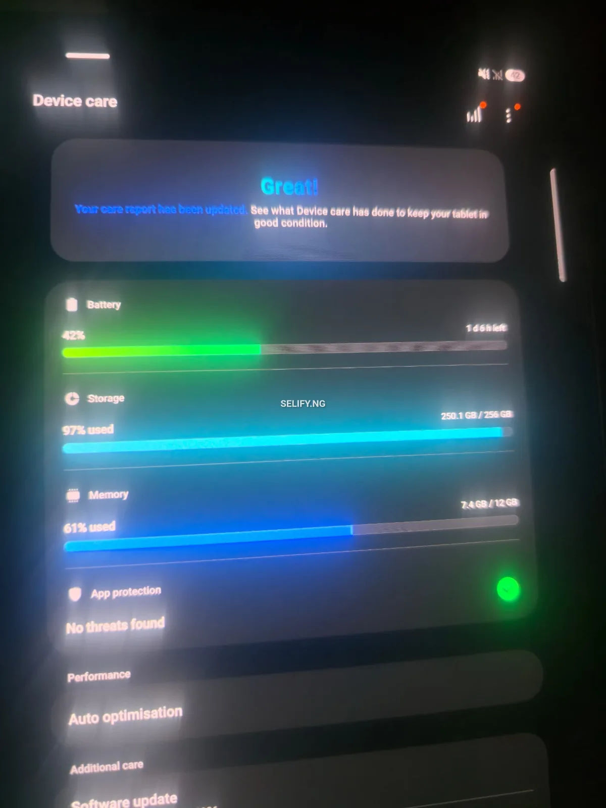 I want to sell my Galaxy Tab S9 Ultra thumbnail 2