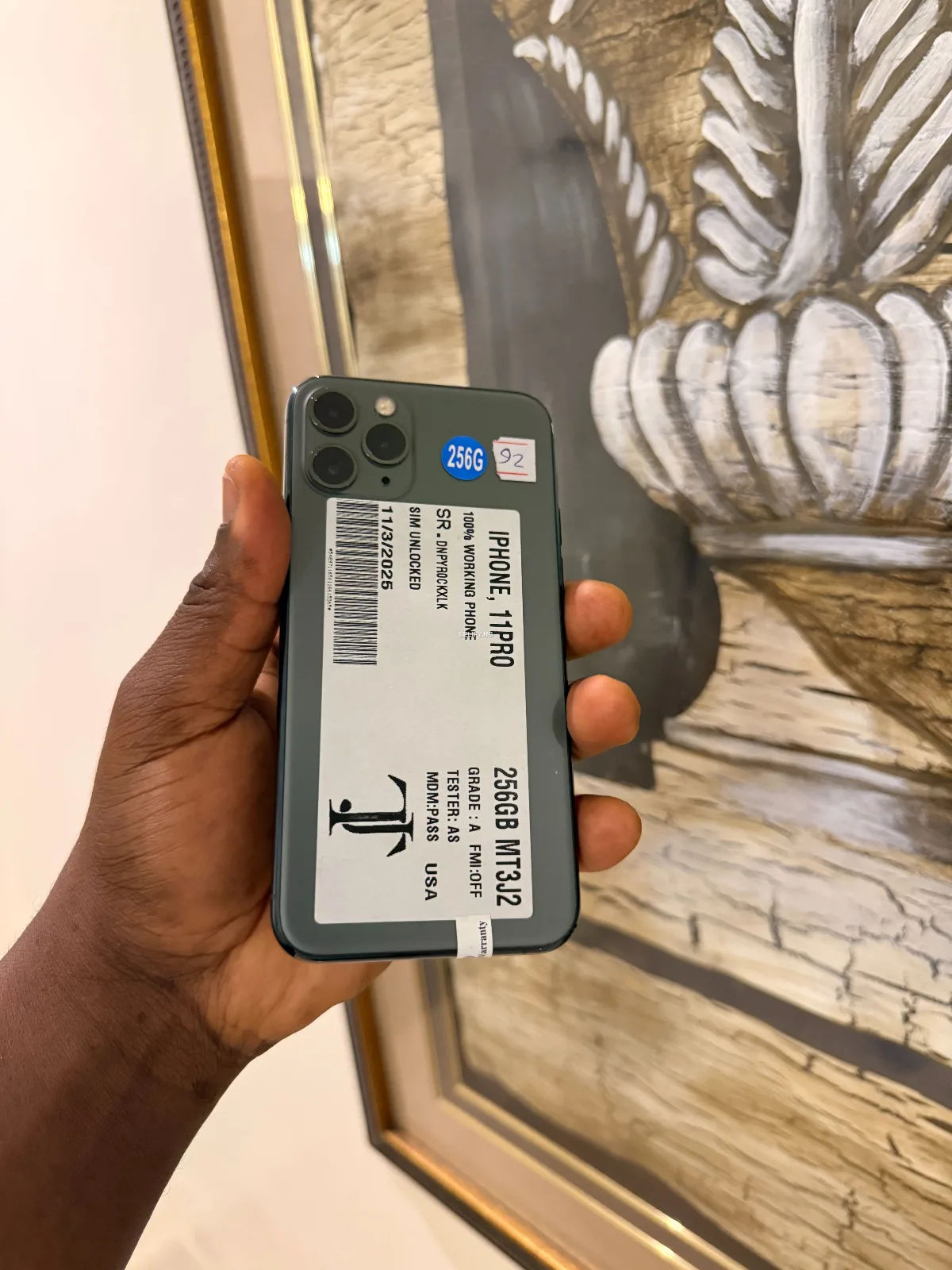 London Used iPhone 11 Pro 256GB Grade A, 92% Battery, Super Clean thumbnail 2