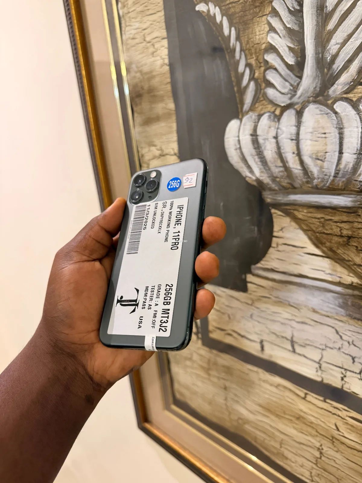 London Used iPhone 11 Pro 256GB Grade A, 92% Battery, Super Clean thumbnail 3