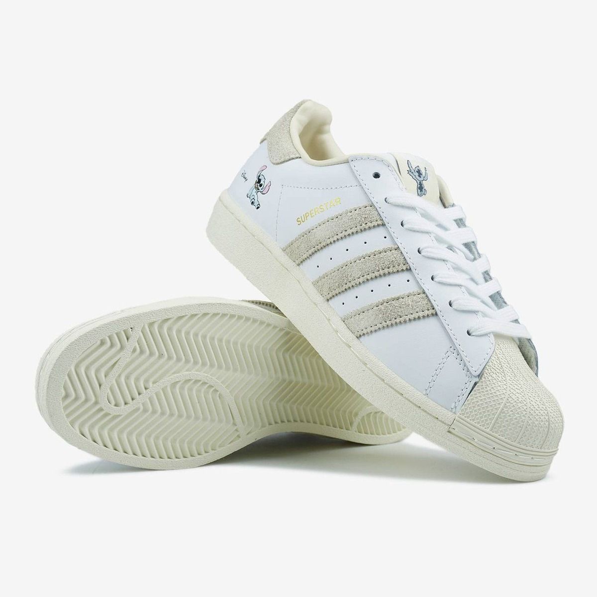 Adidas Superstar Cloud White Disney Stitch