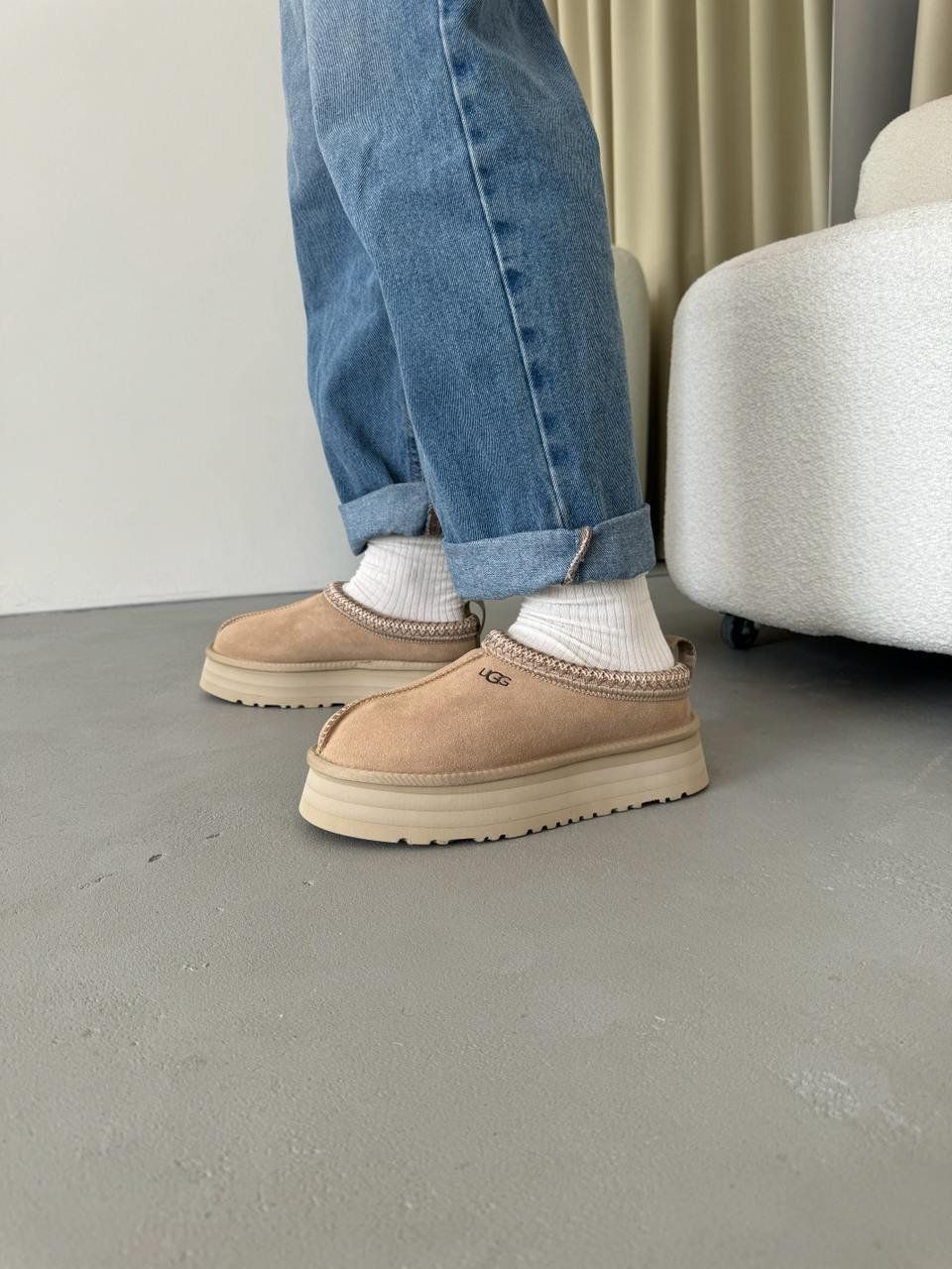 Ugg Tasman Platform Beige