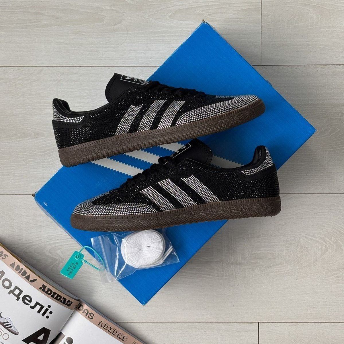 Adidas Samba Black Swarovski