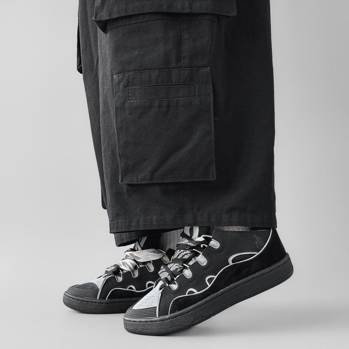 Lanvin Curb Sneakers