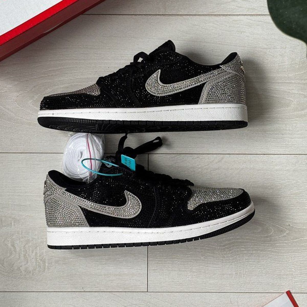 Nike Air Jordan 1 Swarovski Stealth
