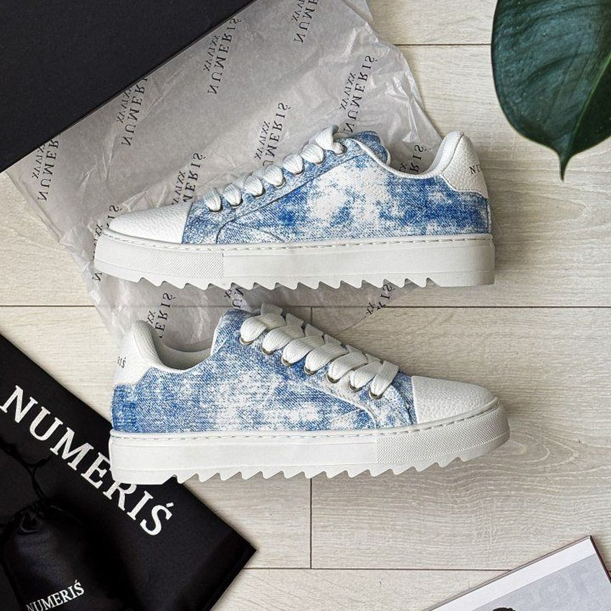 Numeris Atelier Paint Wash Denim Blue