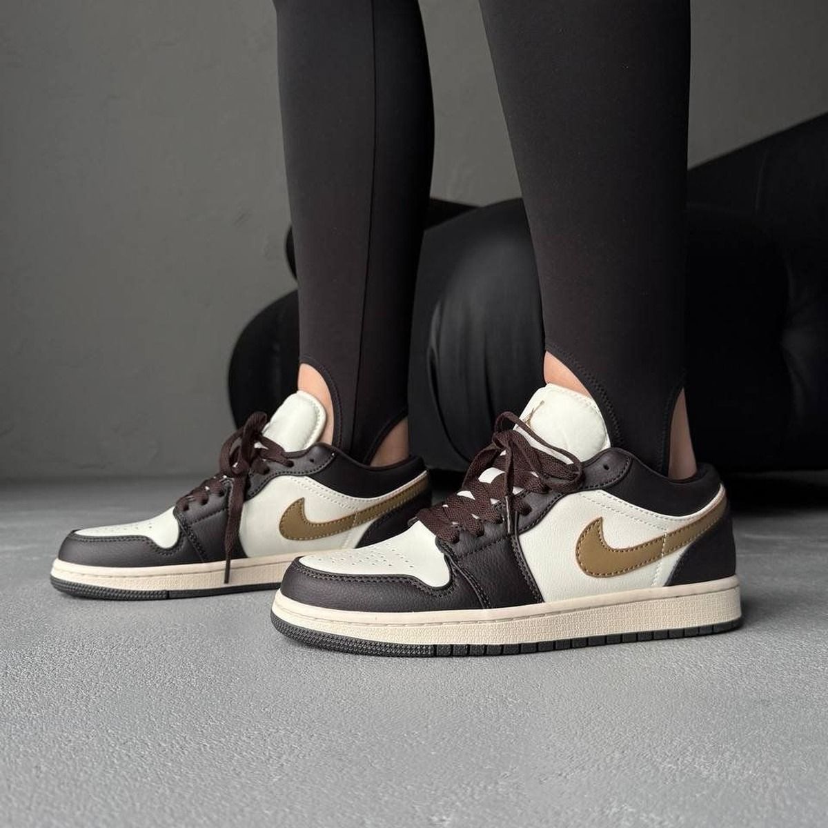Nike Jordan 1 Low Shadow Brown/Sail