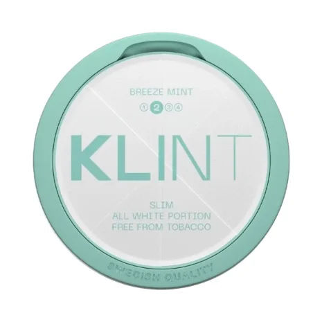 Klint Breeze Mint nicotine pouches