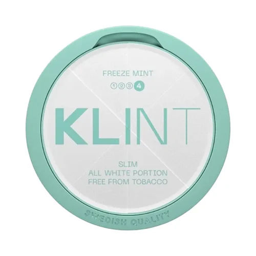 Klint Freeze Mint nicotine pouches