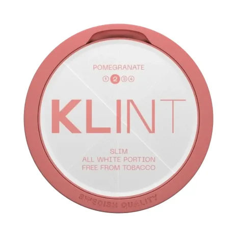 Klint Pomegranate nicotine pouches