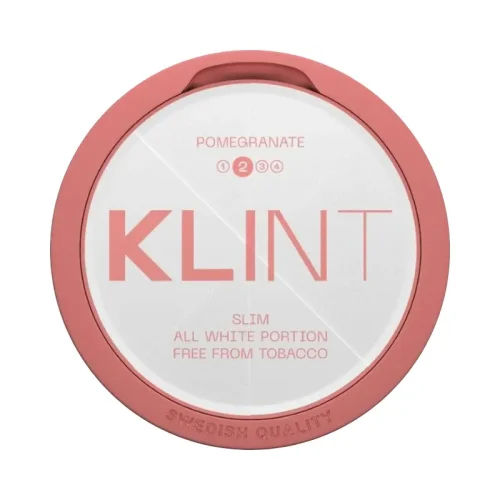 Klint Pomegranate nicotine pouches