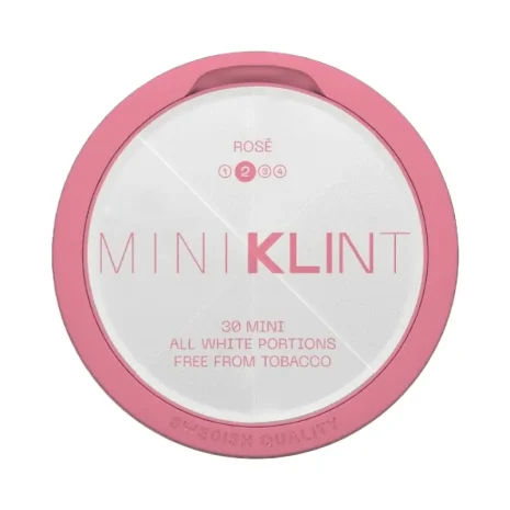 Mini Klint Rose nicotine pouches