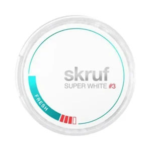 Skruf Super White nicotine pouche