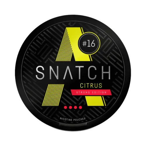 Snatch Citrus Strong nicotine pouches