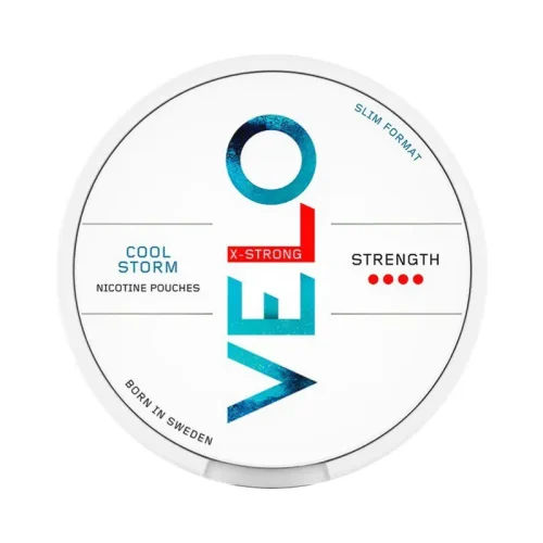 Velo X Strong Cool Storm nicotinepouches