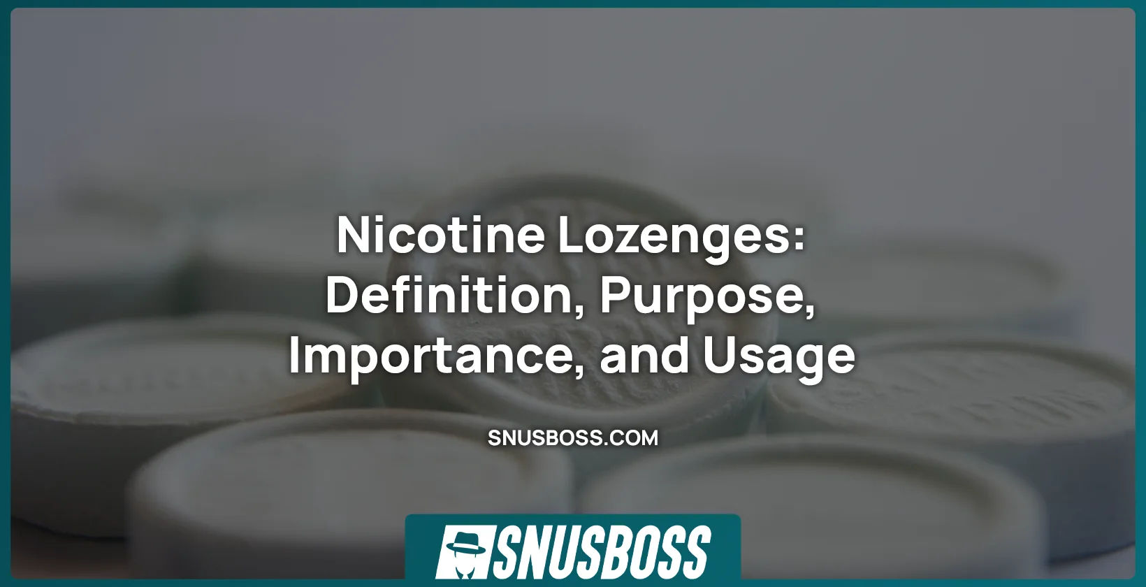 Nicotine Lozenges