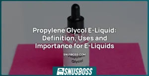 Propylene Glycol E-Liquid