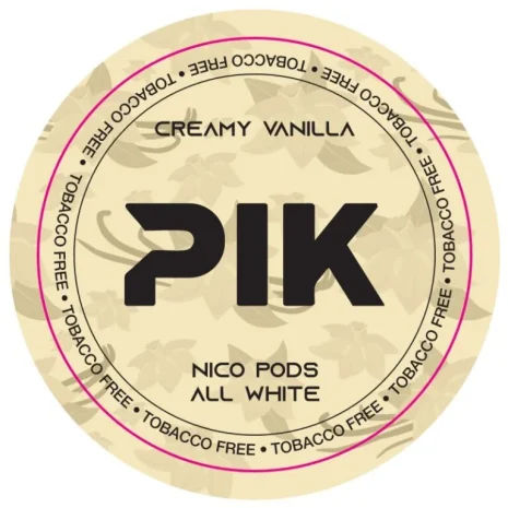 Pik Creamy Vanilla Nicotine Pouches