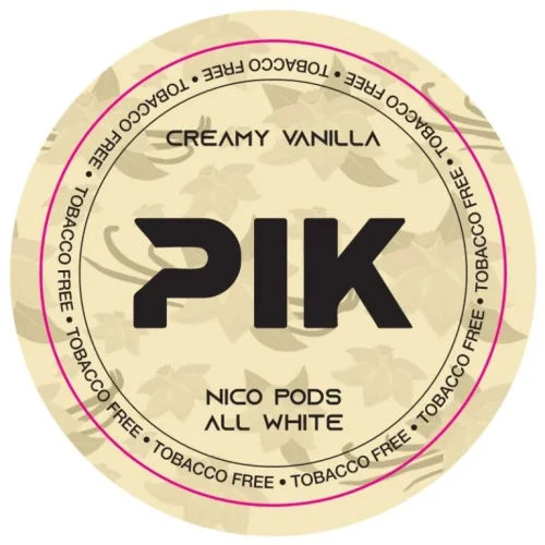 Pik Creamy Vanilla Nicotine Pouches