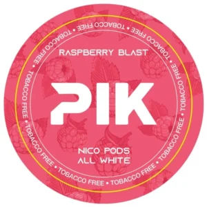 Pik Raspberry Blast Nicotine Pouches