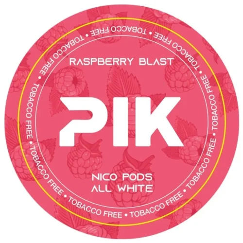 Pik Raspberry Blast Nicotine Pouches