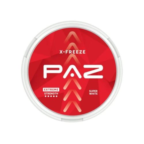 Paz X-Freeze Nicotine Pouches