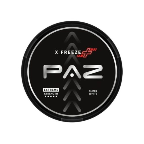 Paz X-Freeze+ Nicotine Pouches