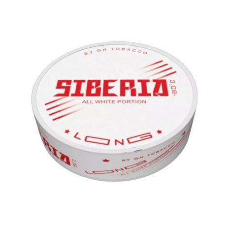 Siberia All White Long Nicotine Pouches