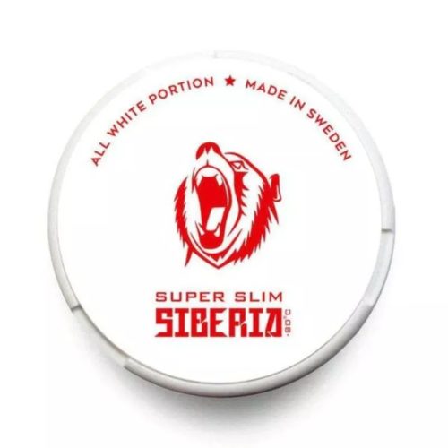 Siberia All White Super Slim Nicotine Pouches