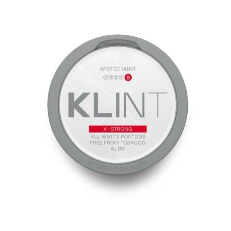 Klint Arctic Mint X-Strong Nicotine Pouches