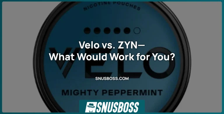 Velo vs. ZYN—What Would Work for You?