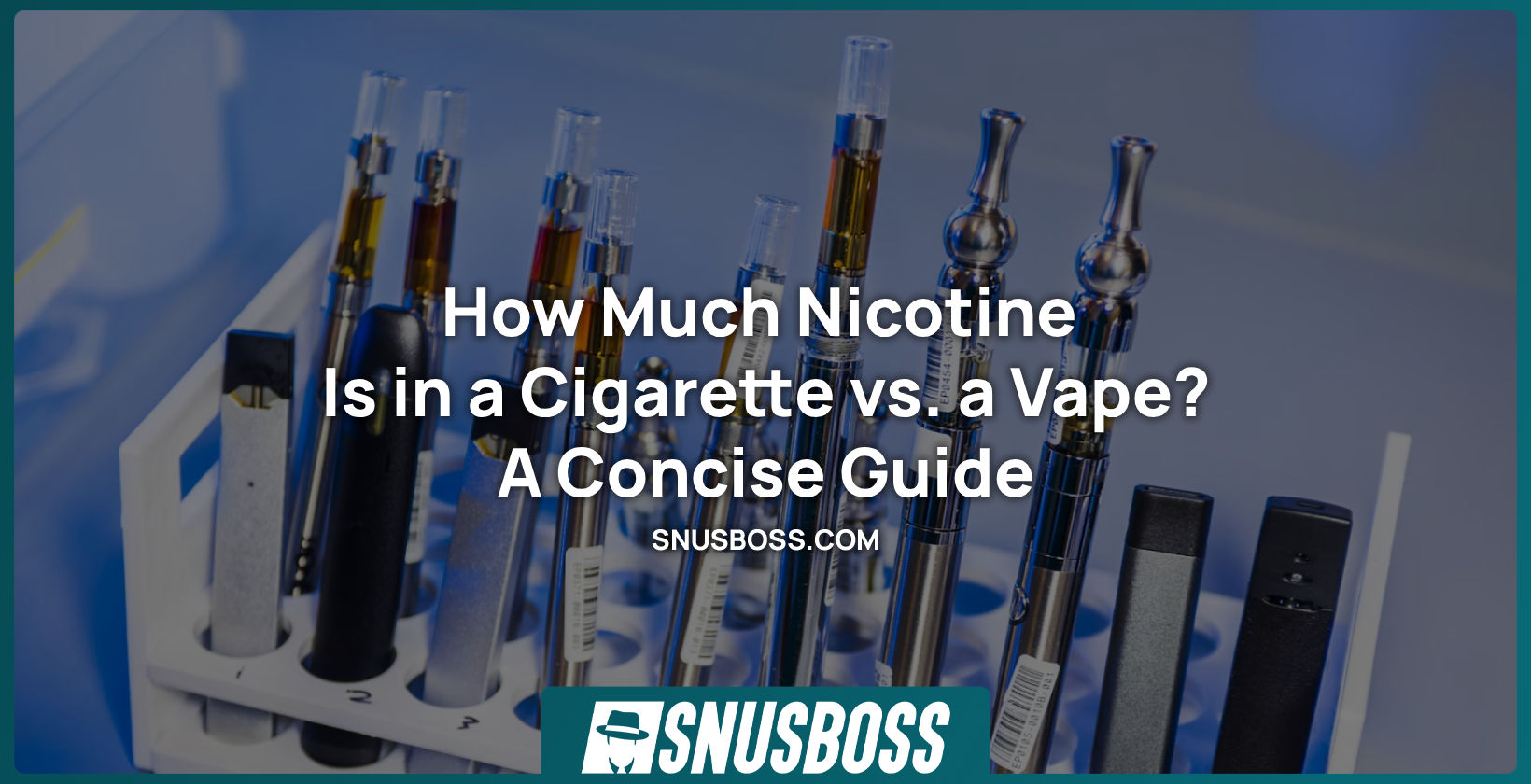 How Much Nicotine Is in a Cigarette vs. a Vape? Find Out!