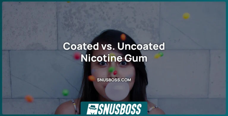 Coated vs. Uncoated Nicotine Gum