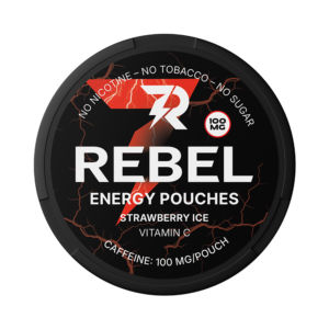 REBEL Energy Pouches Strawberry Ice