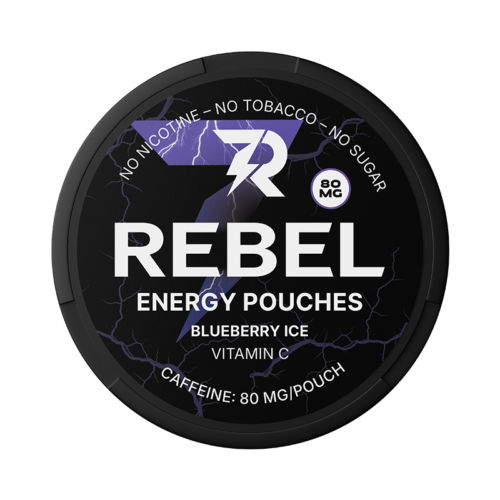 REBEL Energy Pouches Blueberry Ice