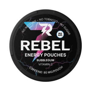 REBEL Energy Pouches Bubblegum