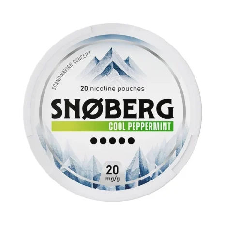 Snoberg Cool Peppermint Nicotine Pouches